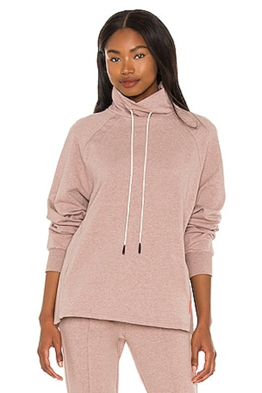 Varley Set Atlas Sweatshirt and Hanley Pants Ash Rose Matching Set Size Medium